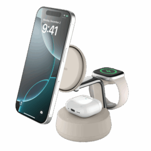 belkin ultracharge pro 3 in 1 magnetic charging dock